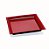 Bandeja Decorativa Quadrada Vermelho 25x25x2,5 - Imagem 1