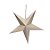 Estrela de 5 Pontas Decorada Vermelho 45cm (Origami) - Imagem 1