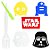 Garfo para Sobremesa com Aplique Star Wars - 06 Un - Imagem 1