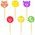 Enfeite para Doces no Palito WhatsApp - 06 Un - Imagem 1