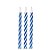 Vela Palitinho Espiral Azul - 16 Un - Imagem 1