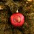 Bola de Natal Spiderman Vermelho 10cm (Avengers) - 4 Peças - Imagem 4