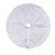Saia Arabesco Branco e Prata 100 cm - Imagem 2