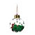 Natal Pet - Bola Mini Bolas Dentro Verde Bandeira e Vermelho 8cm - 6 Peças - Imagem 1