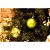 Bola de Natal Mate / Glitter Verde Claro 10cm - 2 Un - Imagem 3