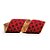 Fita Quadriculada Vermelho 63 cm - Imagem 1