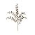 Galho Folha Ouro 75cm (Xmas Spirit) - 1 Un - Imagem 1