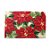 Jogo Americano Poinsettias Vermelho e Verde 35X50cm - Imagem 1