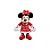 Minnie de Pelúcia com Vestido Listrado 30 cm - Imagem 1
