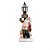 Papai Noel com Poste e Led Colorido (Santa Claus) - Imagem 1