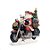 Noel na Moto Decorativo Colorido (Santa Claus) - Imagem 1