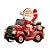 Noel no Carro Carregando Pinheiro Colorido (Magic Forest) - Imagem 1