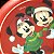Natal Disney - Prato de Sobremesa Disney Fun Colorido - 1 Un - Imagem 3