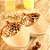 Prato de Natal Duplo Decorativo Noz Rosê Gold e Branco (Glam) - 2 Un - Imagem 2