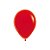 Balão Látex Cristal Vermelho 12" / 30cm - 50 Un - Imagem 1