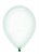 Balão Látex Cristal Pastel Verde 12" / 30cm - 50 Un - Imagem 1