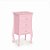 Mini Comoda Quadrada Rosa 38x28x69 - Imagem 1