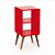 Mini Armário Retro Vermelho 36x30x73 - Imagem 1