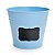 Cachepot Azul Médio - 1 Unidade - Imagem 1