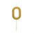 Vela n° 0 Puro Glitter Ouro - Imagem 1