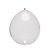 Balão com Led Perolado Branco - 5 Peças - Imagem 1