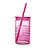 Copo de Vidro Joy Rosa 8x8x13,5 - 400Ml - Imagem 1