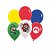 Super Mario - Balão Latex para Decoração Super Mario Sort 12" com 30cm - 12 Peças - Imagem 1
