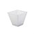 Mini Cumbuca Quadrada 60Ml Branca - 12 Un - Imagem 1
