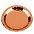 Prato Papel Liso Bronze - 10 Un - Imagem 3