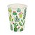 Copo de Papel 270ml Cactos - 10 Un - Imagem 2
