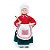 Boneco de Mamãe Noel Noel com Rolo de Macarrão de 48cm - Imagem 1