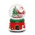 Globo Papai Noel e Pinheiro Vermelho e Verde G (Globinhos de Água) - Imagem 1