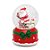 Globo Papai Noel Chaminé com Boneco Vermelho e Verde P (Globinhos de Água) - Imagem 1