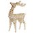 Rena de Natal Decorativa com Led Nude M Bivolt 77cm - Imagem 1