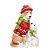 Colecionavel Cachorro com Gorro Bege e Verde Hortelã / Vermelho - Imagem 1