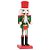 Soldado de Chumbo com Tambor 25cm Verde e Vermelho - Imagem 1