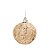 Bola de Natal Marfim 8cm (Bolas) - 6 Peças - Imagem 1