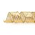 Fita de Natal Ouro 6,3cm - 1 Un - Imagem 1