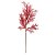 Galho Glitter Vermelho (Galhos Grandes) - 6 Un - Imagem 1