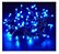 Pisca Pisca com 100 Leds Azul 8 Funções Cordão Verde 5m 220V Macho e Fêmea - Imagem 2