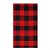 Caminho de Mesa Xadrez Vermelho e Preto 140X40 - 1 Unidade - Imagem 1