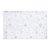 Toalha de Mesa Natal Quadrada Flocos de Neve Branco e Dourado 220X220 - Imagem 1