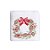 Toalha de Lavabo Pinhas Branco e Marrom e Vermelho 44X30 - 2 Un - Imagem 1