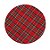 Sousplat Xadrez Vermelho - 1 Un - Imagem 1