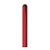 Balão Latex Twist Liso Vermelho 260" / 5x150cm - 50 Un - Imagem 1