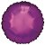 Balão Metalizado Redondo Roxo 18'' / 45cm - Imagem 2