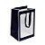 Sacola com Visor P Preto 30X20X16 - Imagem 1