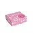 Caixa para 4 Brigadeiro Que Seja Doce Rosa 9X9X4,5 - 10 Un - Imagem 1