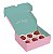 Caixa Para 4 Brigadeiros Prá Você Rosa 9x9x4,5cm - 10 Un - Imagem 2