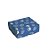 Caixa Para 6 Brigadeiros Brigadeiro Azul 13x10,6x4,5cm - 10 Un - Imagem 2
